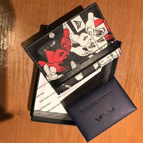 prada cardholder review|prada anime card holder.